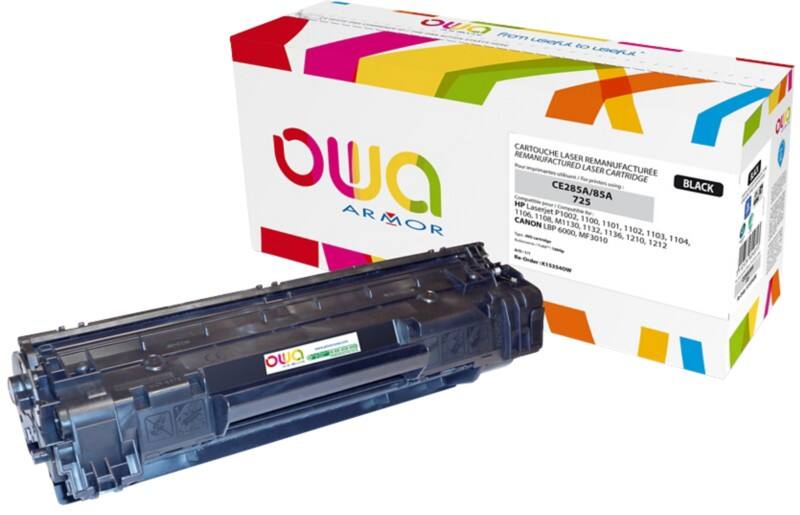 Toner OWA Compatible HP 85A CE285A Noir