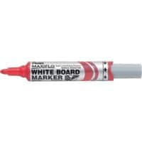 Pentel Maxiflo Whiteboard-marker Rood Medium Ronde punt 2 - 6 mm