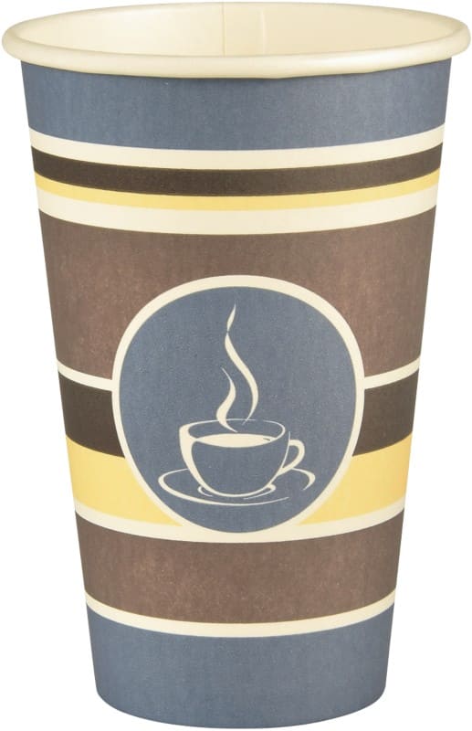 Gobelet PAPSTAR Jetables Carton 300 ml 80 mm Assortiment 50 unités