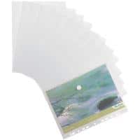 Enveloppes perforées Djois Color Collection A4 Transparent Polypropylène 24 x 31,6 cm 12 Unités