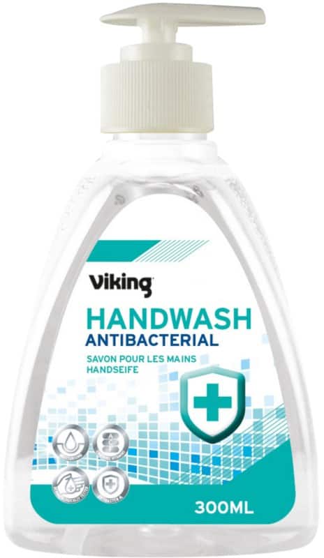 Savon pour les mains Viking Antibactérien Liquide Transparent 6881497 300 ml