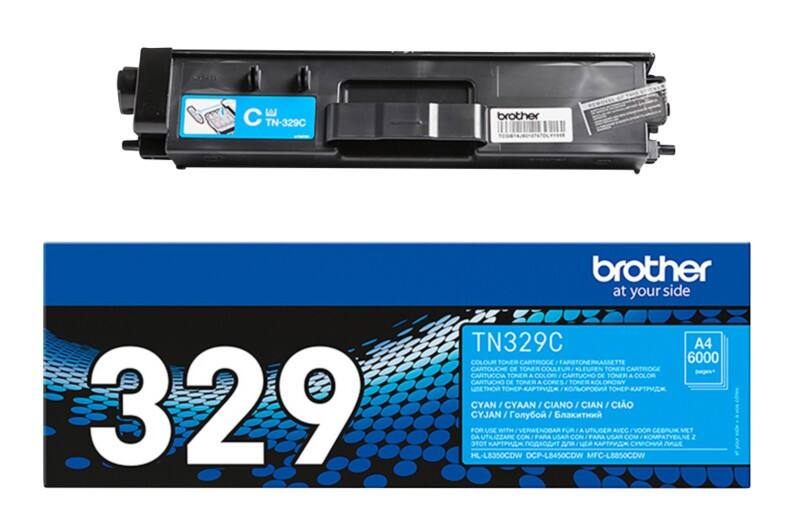 Toner Brother TN-329C D'origine Cyan