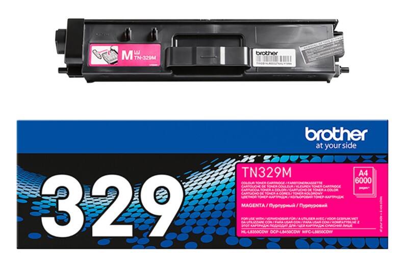 Toner Brother TN-329M D'origine Magenta