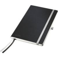 Leitz Style A5 Gebonden Satijnzwart Softcover Notitieboek Gelinieerd 80 vel