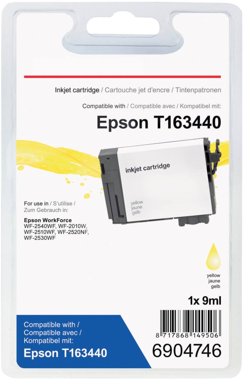 Office Depot Compatibel Epson 16XL Inktcartridge Geel
