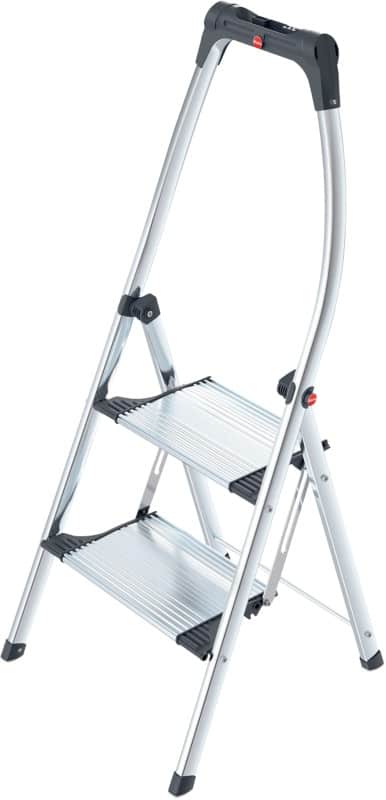 Hailo inklapbare trap Living Comfort Plus zilver, zwart 2 119 cm