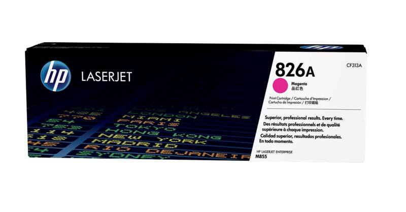 Toner HP 826A D'origine CF313A Magenta