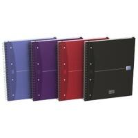 Cahier à spirales OXFORD Office Essentials A4+ Couverture en carte Quadrillé 120 feuilles