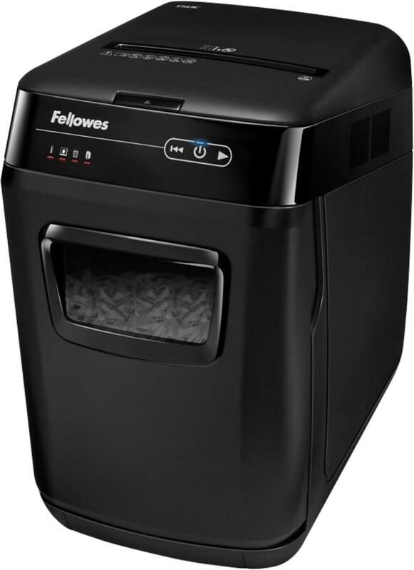 Fellowes AutoMax 150C Snippers Papierversnipperaar Veiligheidsniveau P-4 150 Automatisch & 8 handmatige vellen