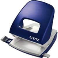 Leitz NeXXt Style Metalen Perforator 5006 2-gaats 30 Vel Titanium Blauw