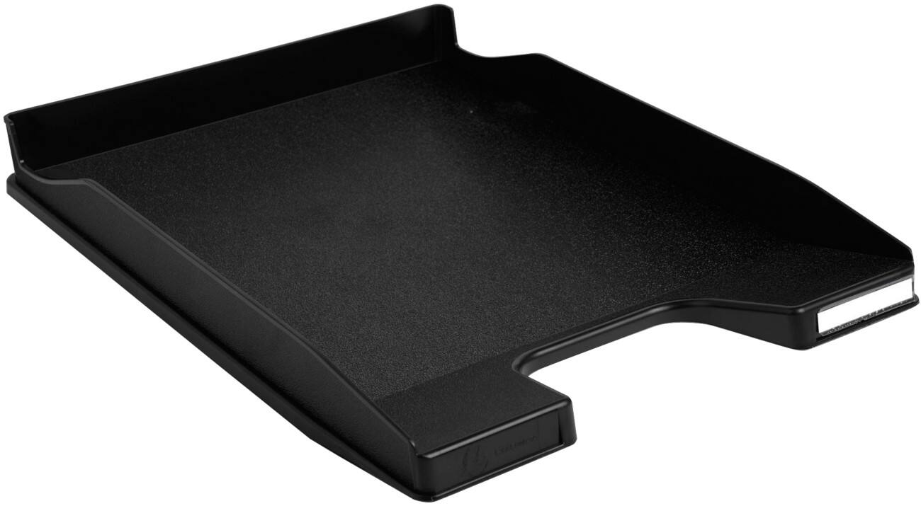 Corbeille à courrier Exacompta Combo Polystyrène Noir A4 250 Feuilles 25,5 x 3,8 x 34,7 cm