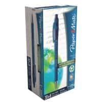 Stylo-bille Papermate Flexgrip Ultra 1 mm Bleu Rétractable 30 + 6 gratuits