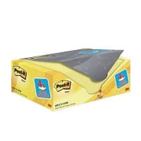 Post-it Notes 127 x 76 mm Canary Yellow Geel 100 Vellen Voordeelpak 16 + 4 GRATIS