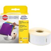 Étiquettes multifonctions Avery LW S0722550 / 11355 Dymo Compatibles Autocollantes Blanc 19 x 51 mm