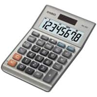 Casio Bureaurekenmachine MS-80B 8-cijferige display Grijs
