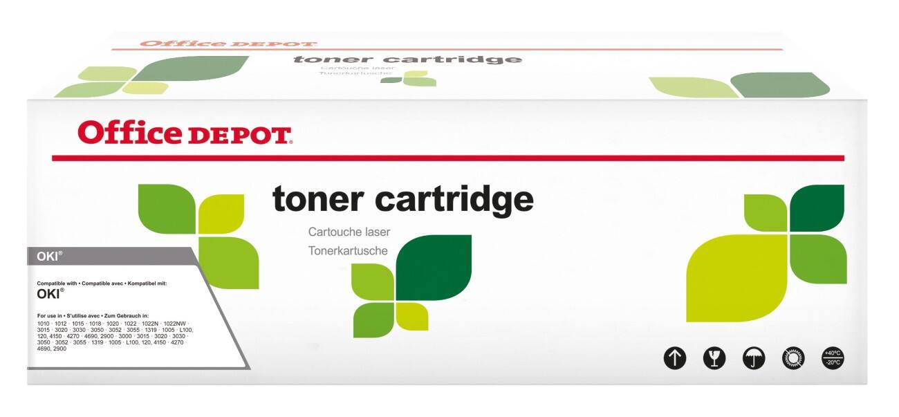 Compatibel Office Depot OKI 6967532 Tonercartridge Zwart
