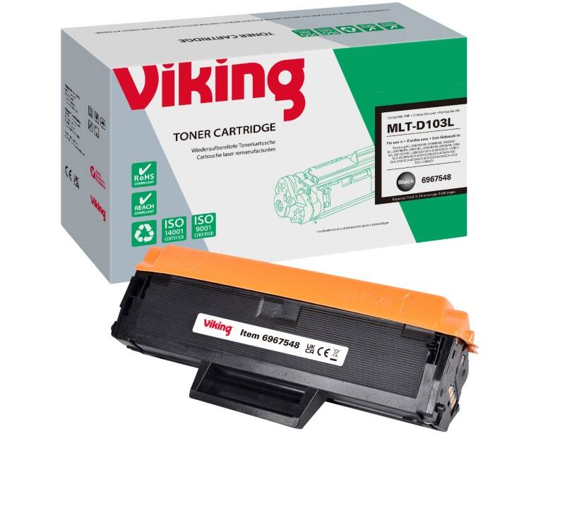 Viking MLT-D103L compatibele Samsung tonercartridge zwart