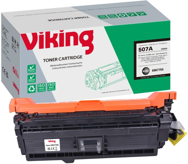 Toner Viking 507A compatible HP CE400A Noir
