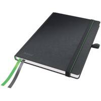 Cahier Leitz Complete A5 Noir Ligné 90 g/m² 80 feuilles
