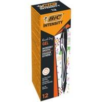 BIC Gel-ocity Gel rollerbalpen 0.4 mm Zwart 12 Stuks