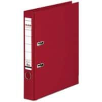 Classeur à levier Falken S50 A4 50 mm Rouge 2 anneaux
