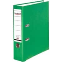 Classeur à levier Falken A4 80 mm 2 anneaux PP-Color Carton Vert