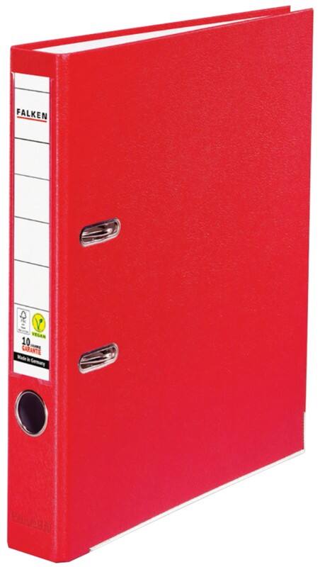 Falken PP-Color Smal Ordner A4 50 mm Rood 2 Ringen Kunststof