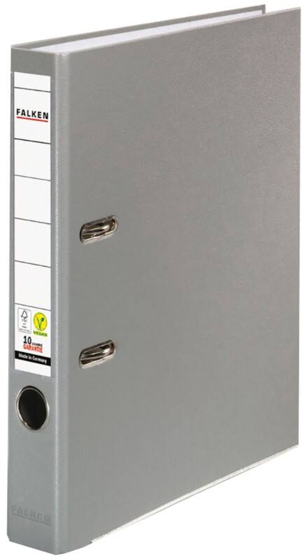 Falken PP-Color Smal Ordner A4 50 mm Grijs 2 Ringen Kunststof