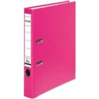 Falken PP-Color Classeur A4 50 mm Roze 2 ringen Karton, PP (Polypropeen)