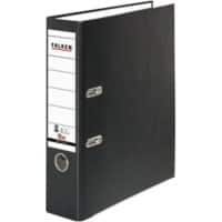 Classeur à levier Falken Large A4 80 mm Noir 2 Anneaux 11285558 Plastique
