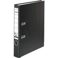 Classeur à levier Falken A4 50 mm Noir 2 anneaux Carton