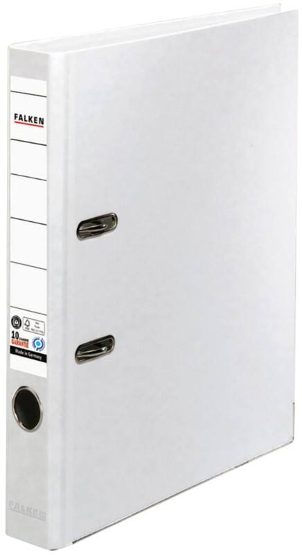 Classeur à levier Falken Étroit A4 50 mm Blanc 2 Anneaux 11286341 Plastique Portrait