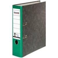 Classeur à levier Falken A4 8,0 cm 2 anneaux S80 Carton Vert