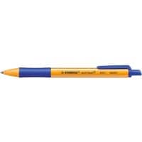 STABILO pointball 6030/41 Met drukknop Balpen Blauw 0,5 mm Medium Navulbaar 79% gerecycleerd  
