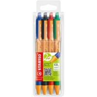 Stylo-bille STABILO pointball 0,5 mm Assortiment 4 unités