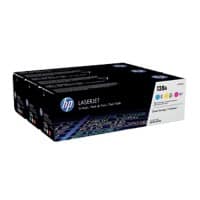 HP 128A Origineel Tonercartridge CF371AM 3 Kleuren 3 Stuks