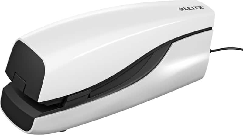 Leitz NeXXt Elektrische nietmachine 5533 Volledig strip 20 Vellen Wit E2 Kunststof, Metaal