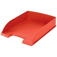 Corbeille à courrier Leitz Plus 5227 A4 Rouge clair 25,5 x 35,7 x 7 cm