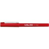 Artline 200 Fineliner Fijn Rood