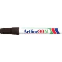 Marqueur permanent Artline 90 Pointe biseautée 2 - 5 mm Noir Rechargeable