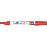 Marqueur permanent Artline 90 Ogive 2 - 5 mm Rouge Rechargeable