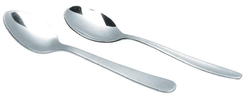 Cuillère à café Resistance Acier inoxydable Argenté 12 Unités