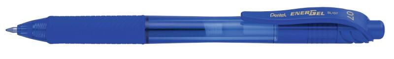 Roller à encre Pentel BL107 Rétractable Bleu 0,4 mm Moyen Rollerball Rechargeable