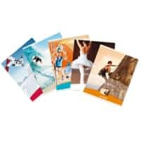 AURORA ST18Q1 Schriften Kleurenassortiment Geruit 80 g/m² 36 vellen