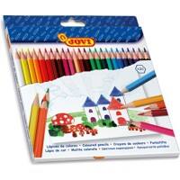 JOVI Kleurpotloden Colouring Kleurenassortiment 24 Stuks