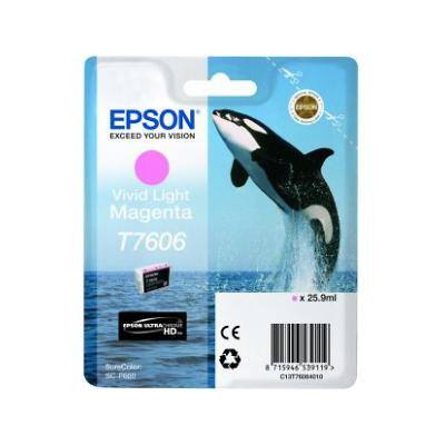 Epson T7606 Origineel Inktcartridge C13T76064010 Magenta