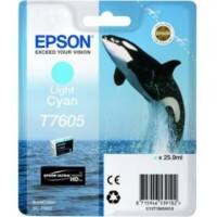 Epson T7605 Origineel Inktcartridge C13T76054010 Cyaan