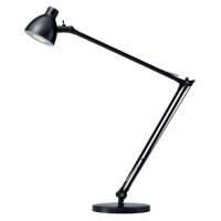 Lampe de bureau Hansa Valencia Noir 4.8 W LED 620 x 800 mm