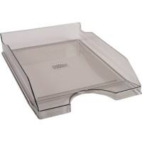Corbeille à courrier Office Depot Polystyrène Gris, transparent A4 25,5 x 34,8 x 6,5 cm