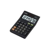 Casio Bureaurekenmachine MS8B 8-cijferige display Zwart